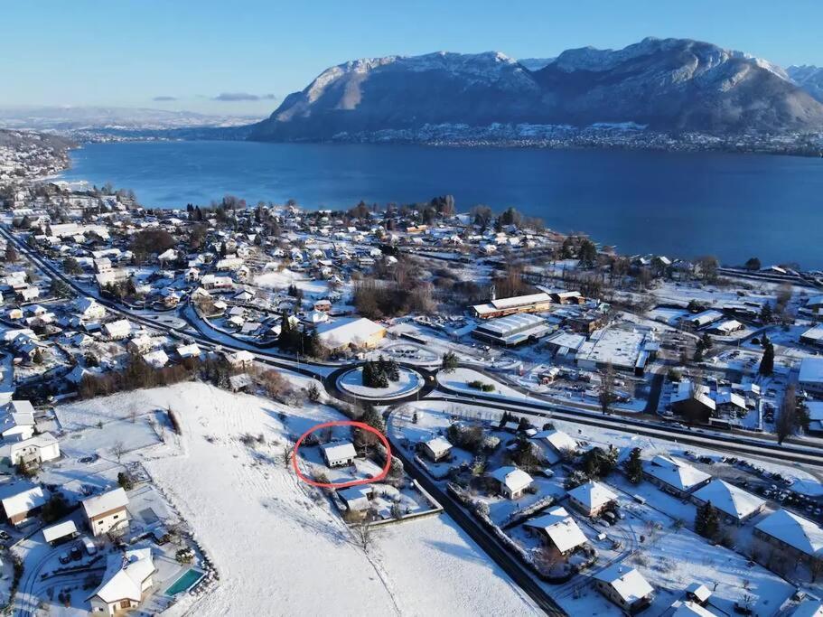 Appartement Independant 30 M² A 500M Du Lac, 2 Velos Et Parking Fournis 塞夫里耶 外观 照片